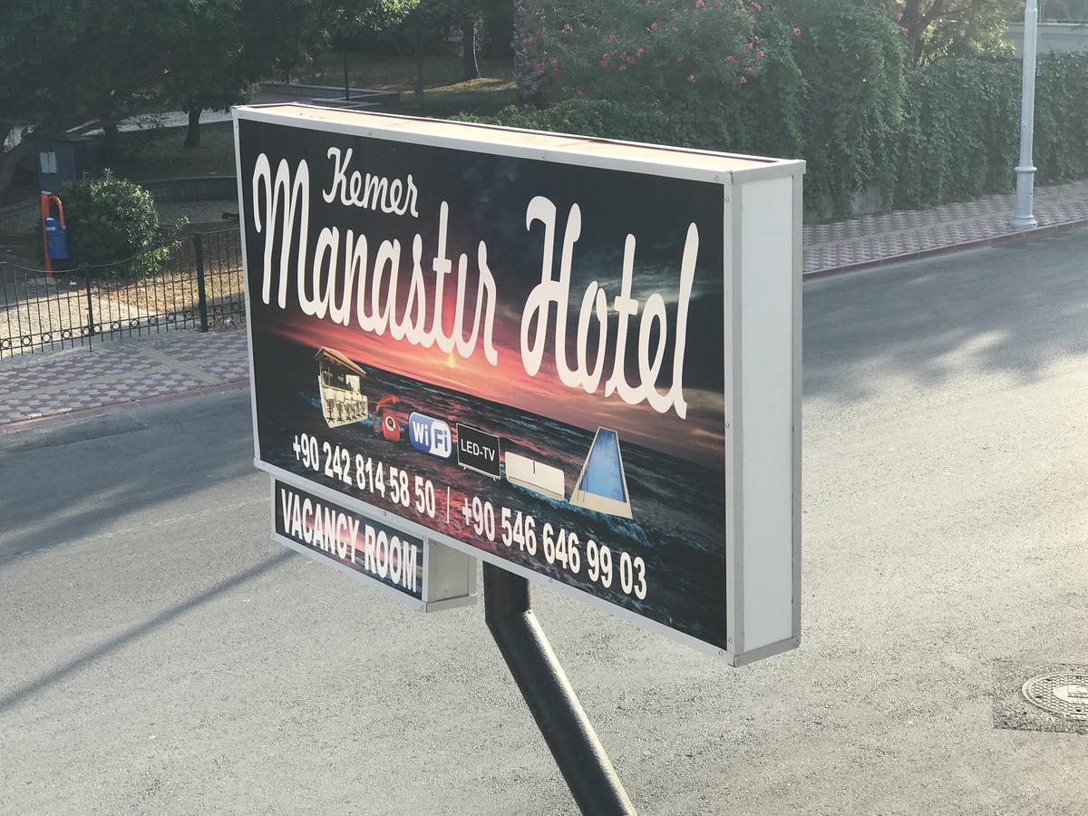 Kemer Manastir Hotel Eksteriør bilde